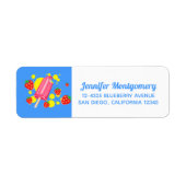 Illustration von Fun Pink Popsicle und Strawberrie (Vorne)