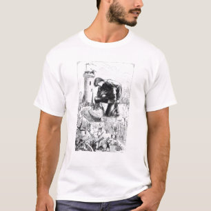 Illustration von 'Gullivers Reisen T-Shirt