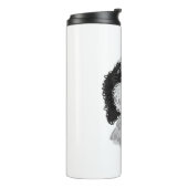 Illustration von Hand Thermosbecher (Nach links gedreht)