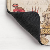 Illustration von Huascar Inka Mousepad (Ecke)