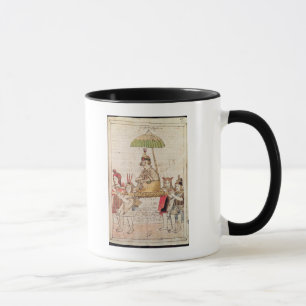 Illustration von Huascar Inka Tasse