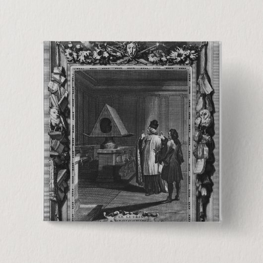 Illustration von "Le Lutrin" durch Nicolas Button (Vorderseite)