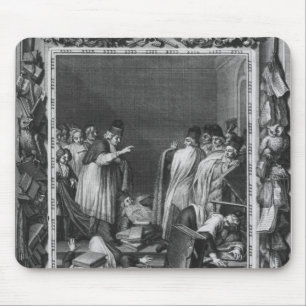 Illustration von "Le Lutrin" durch Nicolas Mousepad