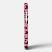 Illustration von Leopard Pink Animal Case-Mate iPhone Hülle (Rückseite / Links)