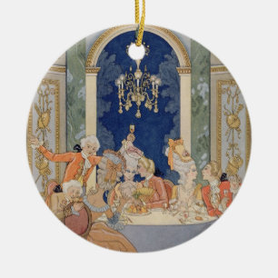 Illustration von "Les Verbindungen Dangereuses" Keramik Ornament