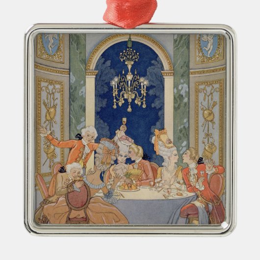 Illustration von "Les Verbindungen Dangereuses" Ornament Aus Metall (Vorne)