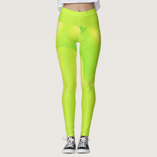 Illustration von Limettengrünen Trauben Leggings
