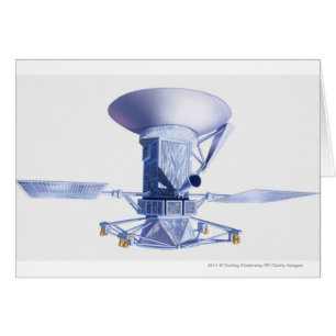 Illustration von Magellan Raumfahrzeug