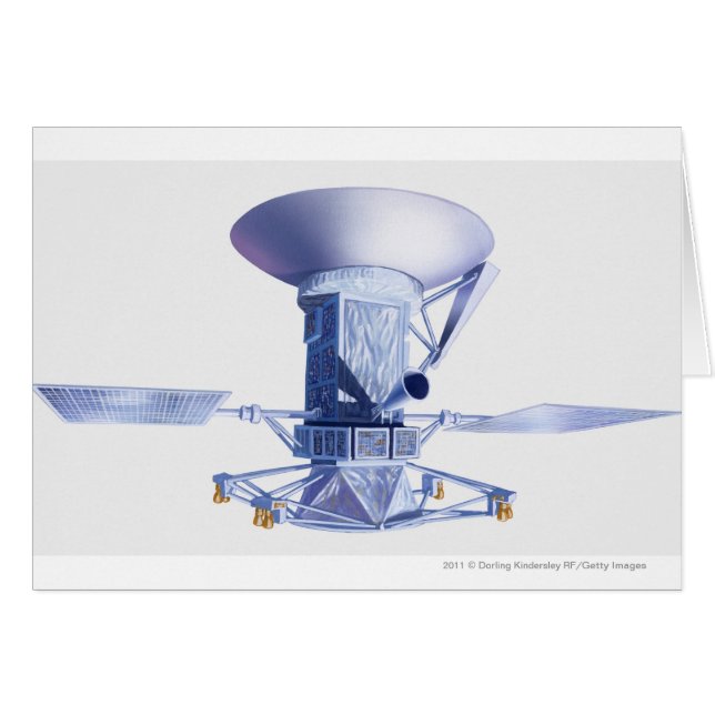 Illustration von Magellan Raumfahrzeug (Vorderseite (Horizontal))