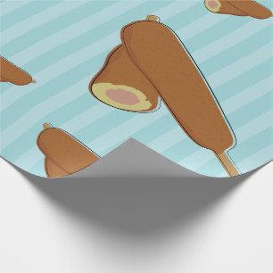 Illustration von Maishunden Geschenkpapier