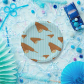 Illustration von Maishunden Pappteller (Party)