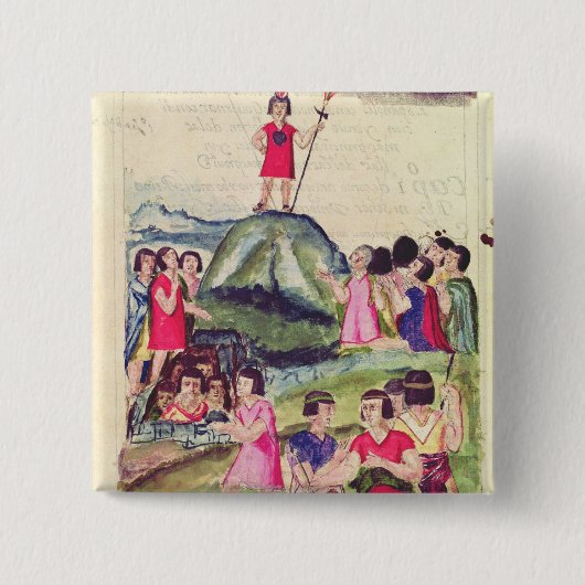 Illustration von Manco Capac Button (Vorderseite)