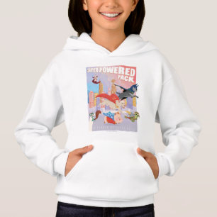 Illustration von Metropolis mit Super Powered Pack Hoodie