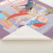 Illustration von Metropolis mit Super Powered Pack Sherpadecke (3/4)