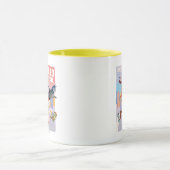 Illustration von Metropolis mit Super Powered Pack Tasse (Zentrum)