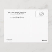 Illustration von neun verschiedenen Künstlern Postkarte (Rückseite)