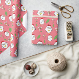 Illustration von niedlichen Cartoon Geschenkpapier