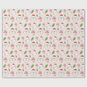 Illustration von niedlichen Cartoon Geschenkpapier (Flach)