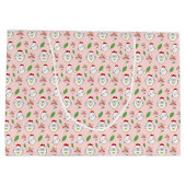 Illustration von niedlichen Cartoon Große Geschenktüte (Rückseite)