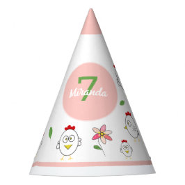 Illustration von niedlichen Cartoon Partyhütchen