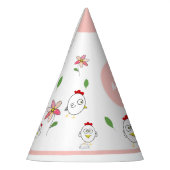 Illustration von niedlichen Cartoon Partyhütchen (Links)