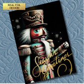 Illustration von Nutcracker Christmas Black