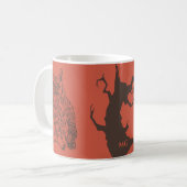 Illustration von Owl & Spooky Tree Tasse (Vorderseite Links)