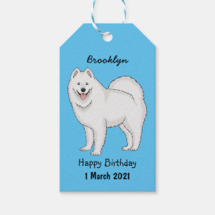 Illustration von Samohunde-Cartoon Geschenkanhänger