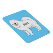 Illustration von Samohunde-Cartoon Magnet (Rechte Seite)