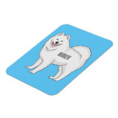 Illustration von Samohunde-Cartoon Magnet (Linke Seite)