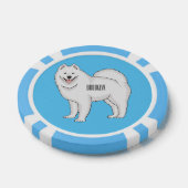 Illustration von Samohunde-Cartoon Pokerchips (Einzeln)