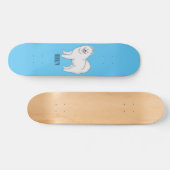 Illustration von Samohunde-Cartoon Skateboard (Horizontal)