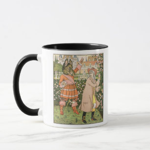 Illustration von Schönheit und vom Tier, 1901 Tasse