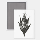 Illustration von Schwarzwinkern - Erntedesign auf Magnet (Vorderseite/Rückseite)