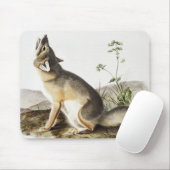Illustration von Swift Fox (Vulpes velox) Mousepad (Mit Mouse)