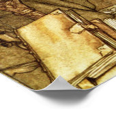 Illustration von "The Jackdaw of Rheims" Poster (Ecke)