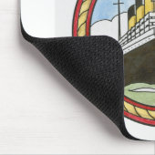 Illustration von titanischem mousepad (Ecke)