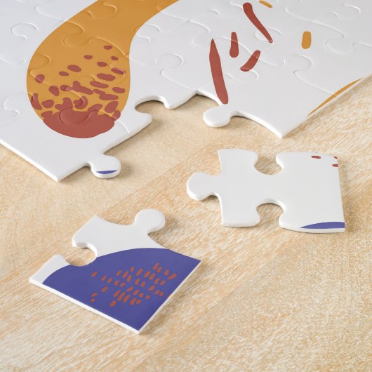 Illustration von Vintag essbaren Pilzen Puzzle (Seite)