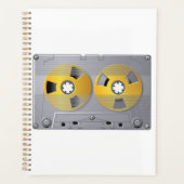 Illustration von Vintagen Kassettenband Planer (Vorderseite)