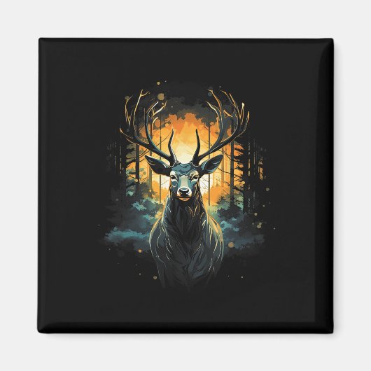 Illustration von Waldwild Magnet (Vorne)