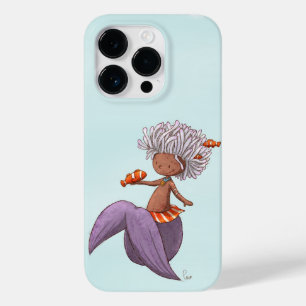 Illustration von Whimsical Mermaid Clown Fisch Ane Case-Mate iPhone 14 Pro Hülle