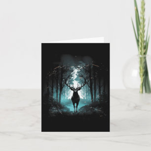 Illustration von Wildtieren aus Wäldern 2 Karte