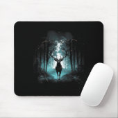 Illustration von Wildtieren aus Wäldern 2 Mousepad (Mit Mouse)