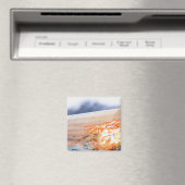 Illustration von Zeppelin, die in Flammen ausgebro Magnet (In Situ (Geschirrspüler))