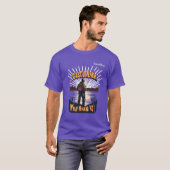 Illustration 'Wirf es, als ob es zählt' T-Shirt (Vorne ganz)