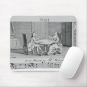 Illustration zu den Noten durch Joseph Haydn Mousepad (Mit Mouse)