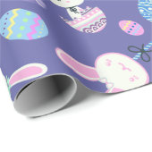 Illustration zu Osterbünen und Eiern Geschenkpapier (Rolleneckpunkt)