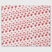 Illustration zu Weihnachtselementen Geschenkpapier (Flach)