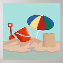 Illustration zum Bucket and Spade Beach