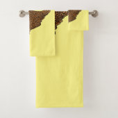 Illustration zum Cartoon von Chamois-Hühnchen Badhandtuch Set (Insitu)